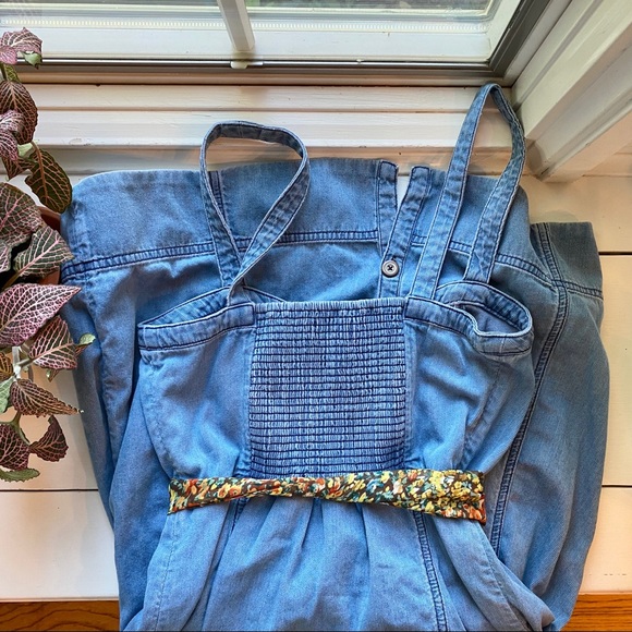 Anthropologie Pilcro Denim Dress - Sz 00, Bustier - Picture 4 of 4